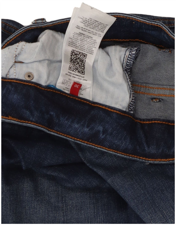 Guess Womens Skinny Jeans W30 L31 Blue Cotton