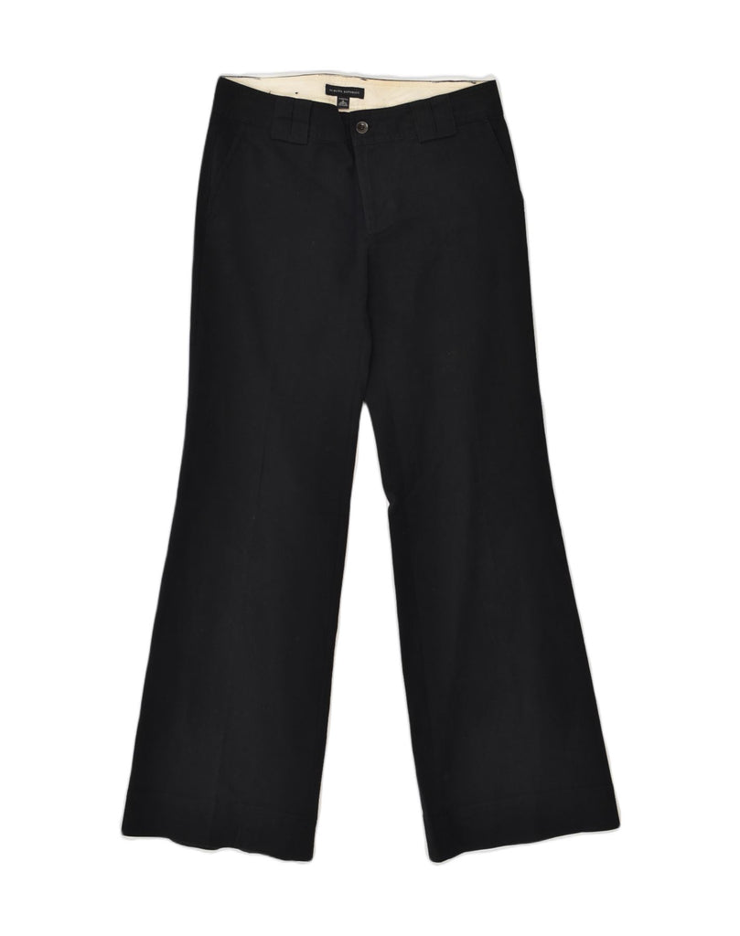 BANANA REPUBLIC Womens Flare Casual Trousers US 6 Medium W32 L33  Black | Vintage Banana Republic | Thrift | Second-Hand Banana Republic | Used Clothing | Messina Hembry 