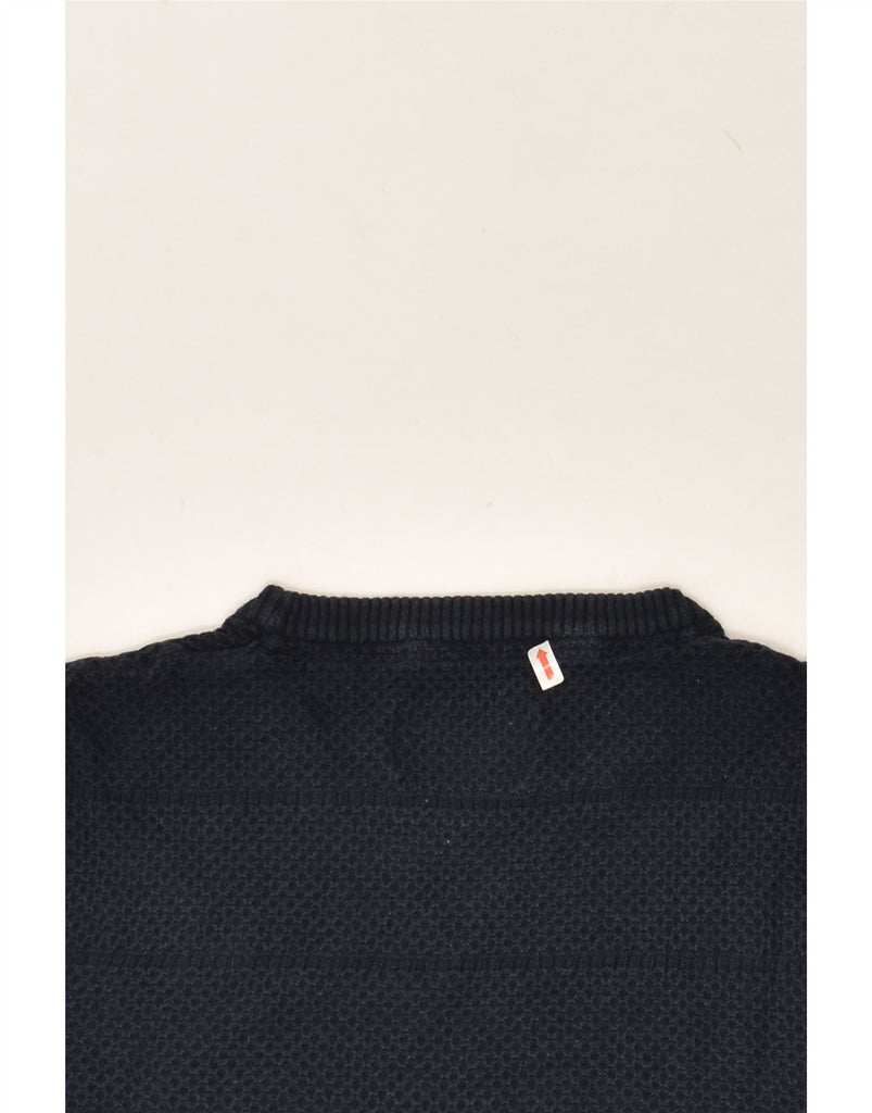 JACK & JONES Mens Core Crew Neck Jumper Sweater Large Navy Blue Cotton | Vintage Jack & Jones | Thrift | Second-Hand Jack & Jones | Used Clothing | Messina Hembry 