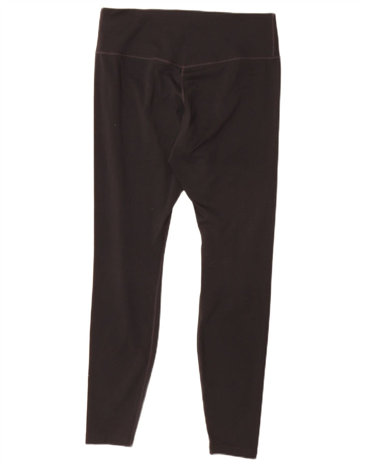Nike Womens Dri Fit Leggings UK 12 Medium Black
