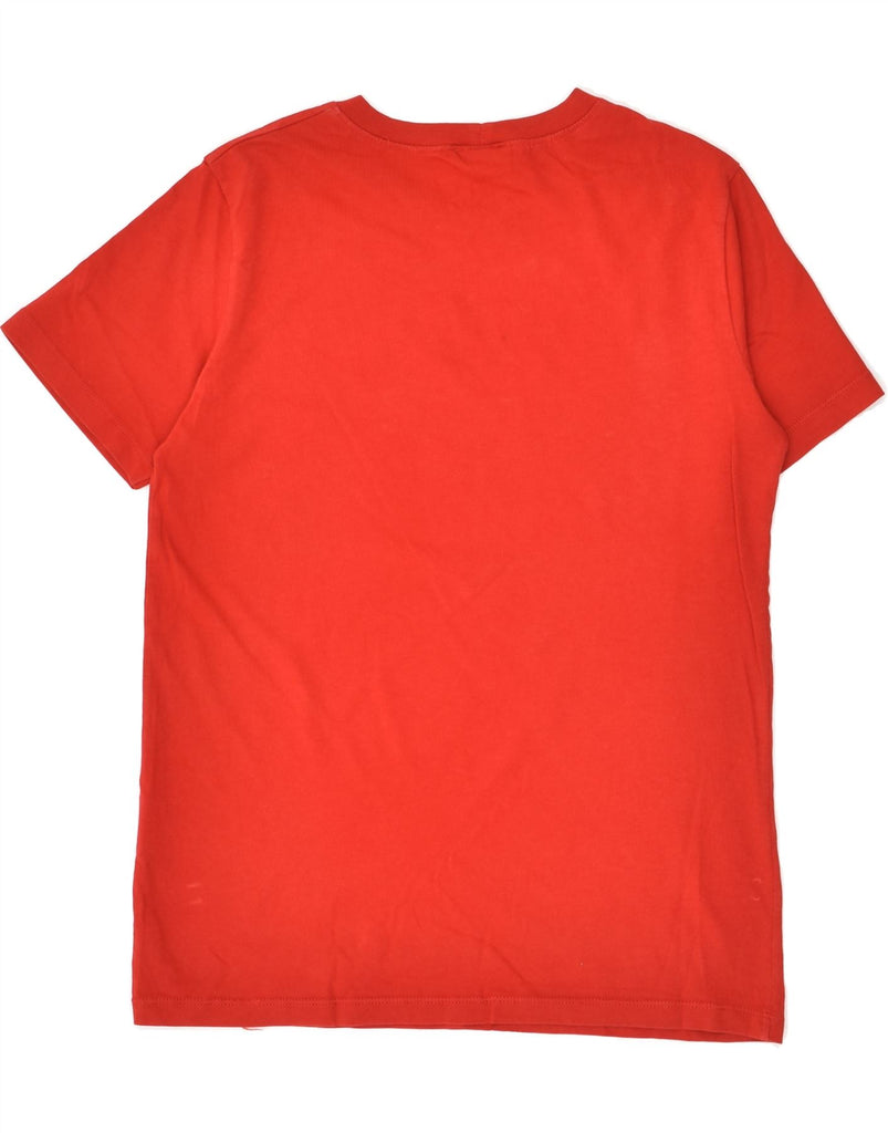 UNITED COLORS OF BENETTON Boys Graphic T-Shirt Top 11-12 Years 2XL Red | Vintage United Colors of Benetton | Thrift | Second-Hand United Colors of Benetton | Used Clothing | Messina Hembry 
