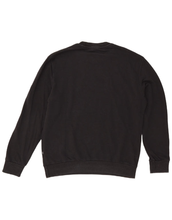 Puma Mens Graphic Sweatshirt Jumper Medium Black Cotton