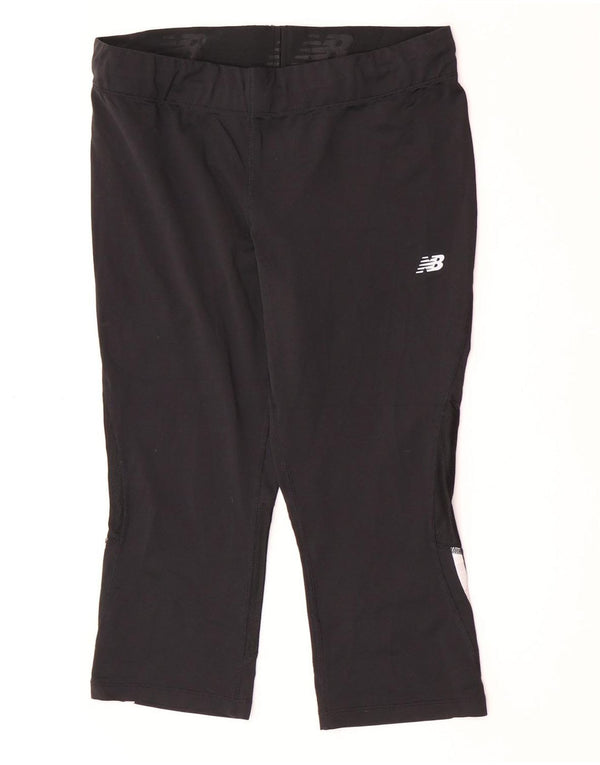 New Balance Womens Capri Leggings UK 14 Large Black