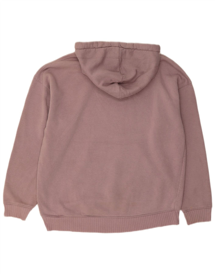Zara Womens Oversized Hoodie Jumper UK 10 Small Pink