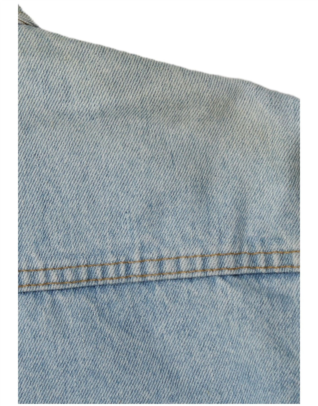 Weipper Womens Crop Denim Jacket UK 16 Large Blue