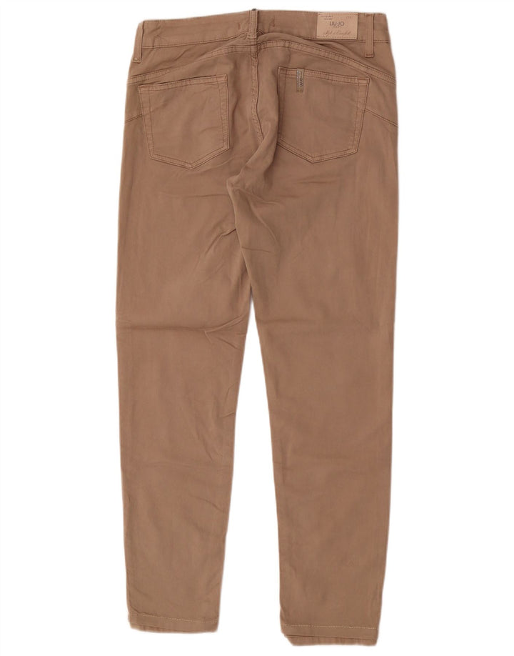 Liu Jo Womens Slim Casual Trousers W31 L28 Beige