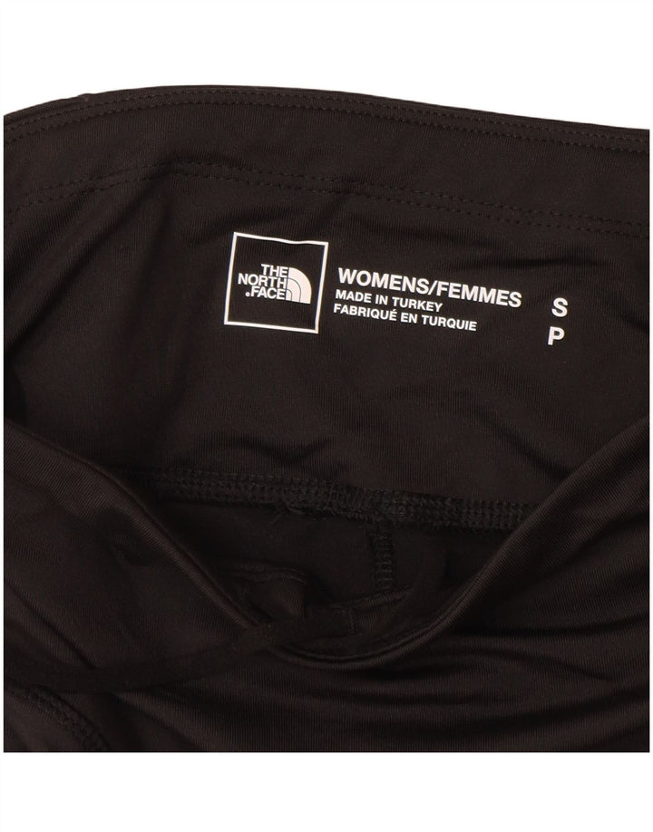 The North Face Womens Leggings UK 8 Small  Black Polyester