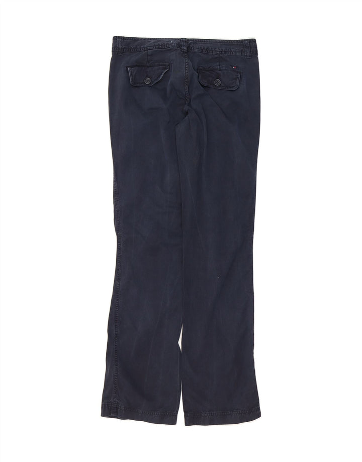 TOMMY HILFIGER Womens Chino Trousers US 6 Medium W30 L32 Navy Blue Vintage Tommy Hilfiger and Second-Hand Tommy Hilfiger from Messina Hembry 