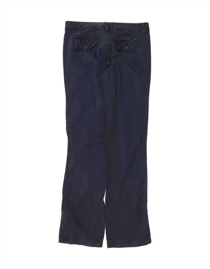 TOMMY HILFIGER Womens Chino Trousers US 6 Medium W30 L32 Navy Blue Vintage Tommy Hilfiger and Second-Hand Tommy Hilfiger from Messina Hembry 