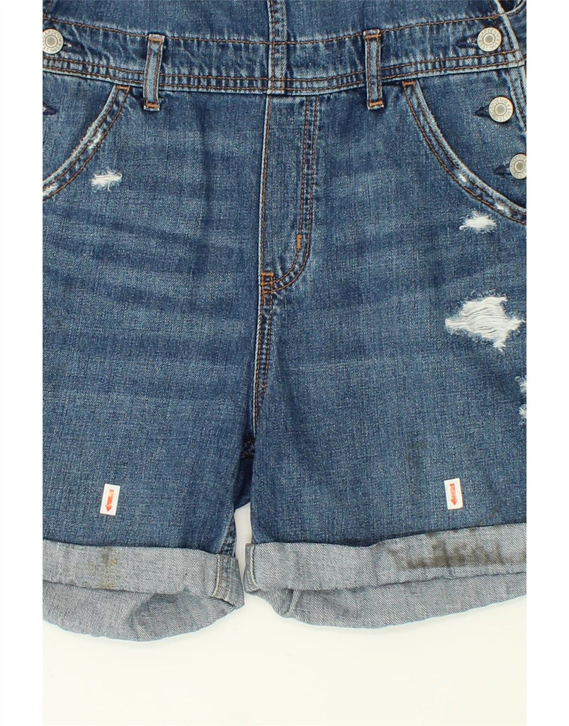 GAP Girls Distressed Dungarees Denim Shorts 13-14 Years 2XL W26  Blue Vintage Gap and Second-Hand Gap from Messina Hembry 