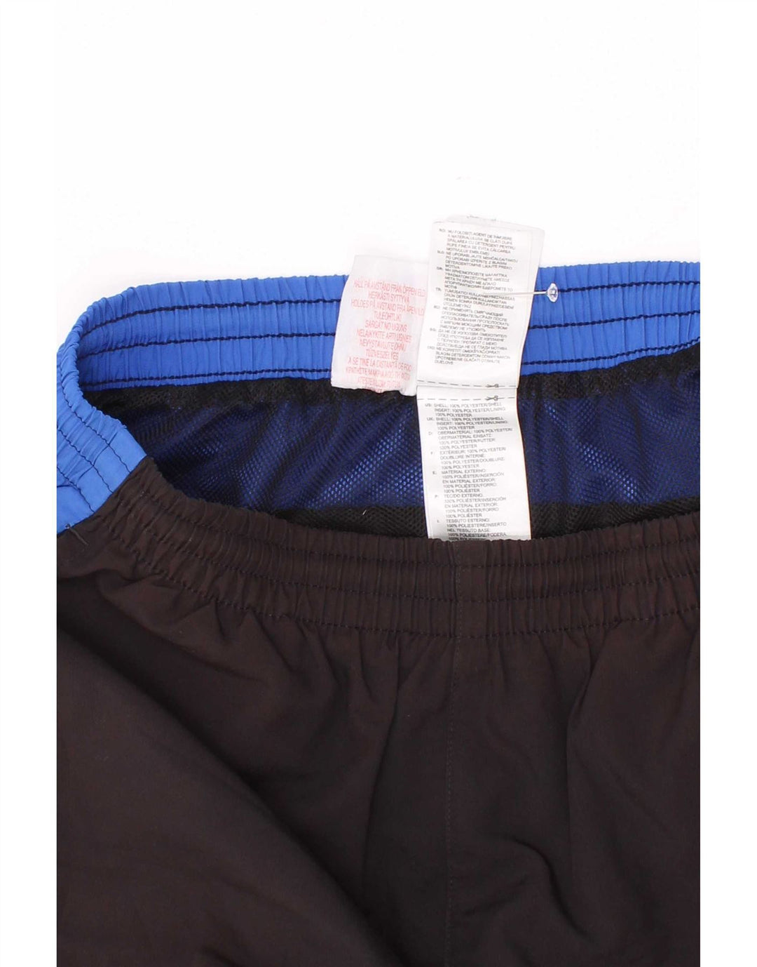 Adidas Boys Sport Shorts 13-14 Years Black Colourblock Polyester