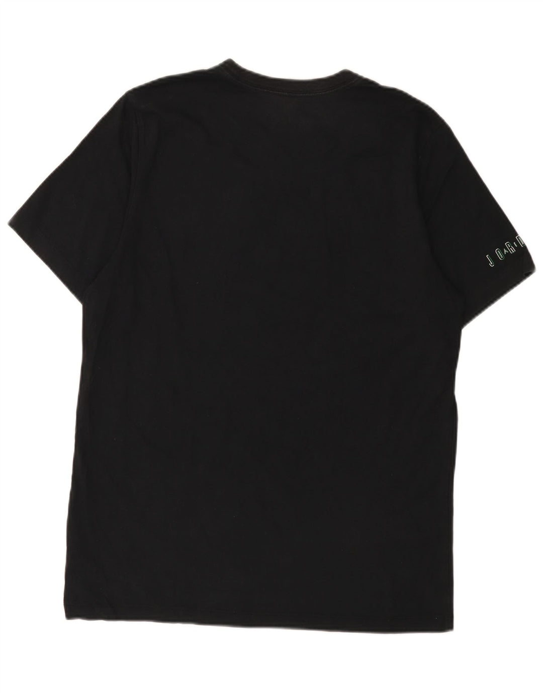 Jordan Mens Graphic T-Shirt Top Large Black Cotton