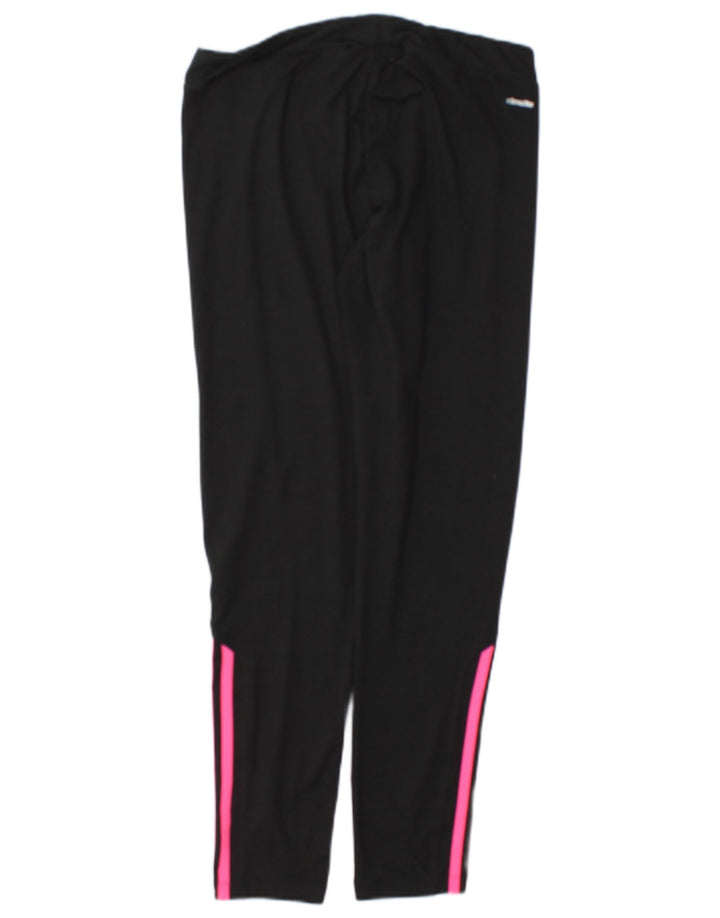 Adidas Womens Climalite Leggings UK 14 Medium Grey Colourblock