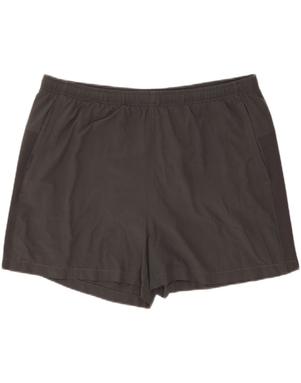 The North Face Mens Regular Sport Shorts XL  Grey Polyester