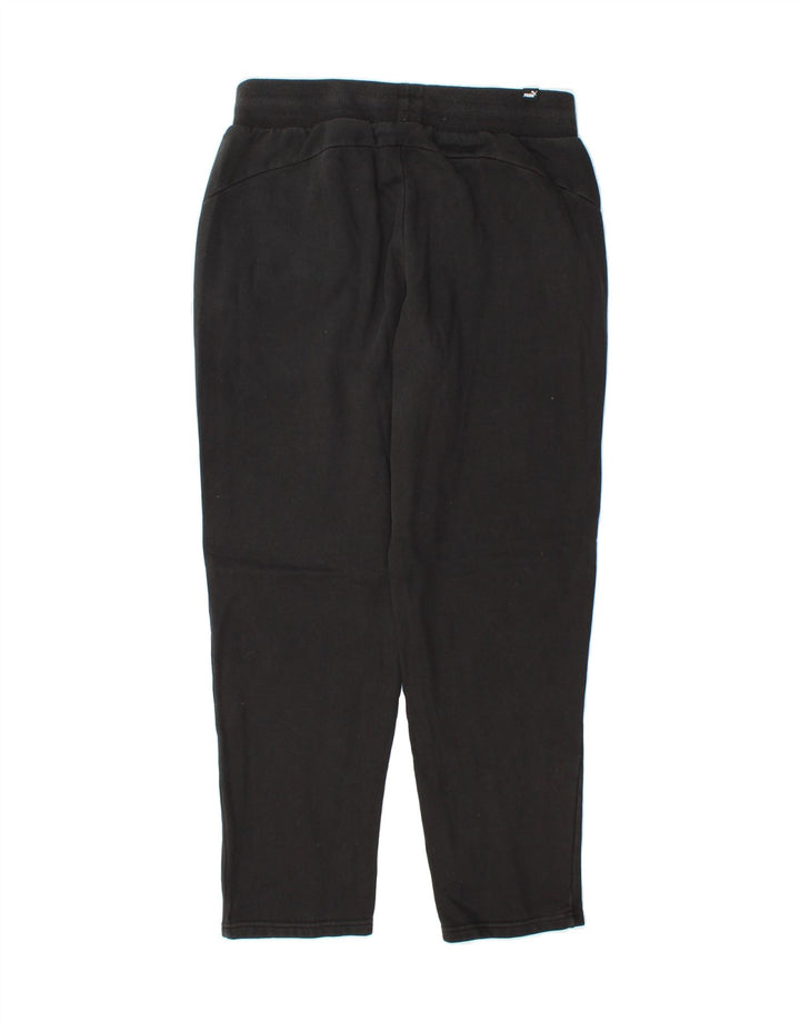 PUMA Womens Tracksuit Trousers UK 10 Small Black Cotton Vintage Puma and Second-Hand Puma from Messina Hembry 