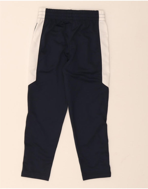 Nike Boys Tracksuit Trousers 5-6 Years Medium Navy Blue Colourblock