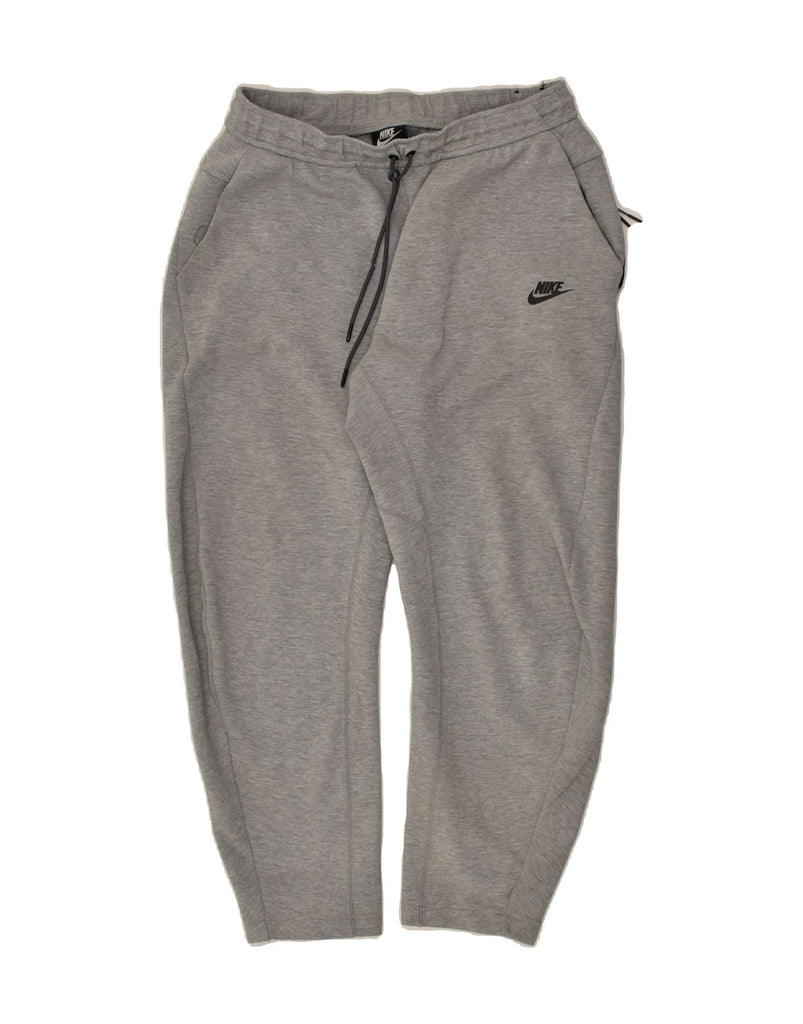 NIKE Mens Tracksuit Trousers Large Grey Cotton | Vintage Nike | Thrift | Second-Hand Nike | Used Clothing | Messina Hembry 