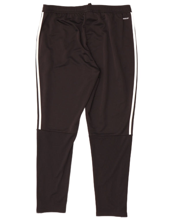 Adidas Mens Aeroready Tracksuit Trousers XL Black Polyester