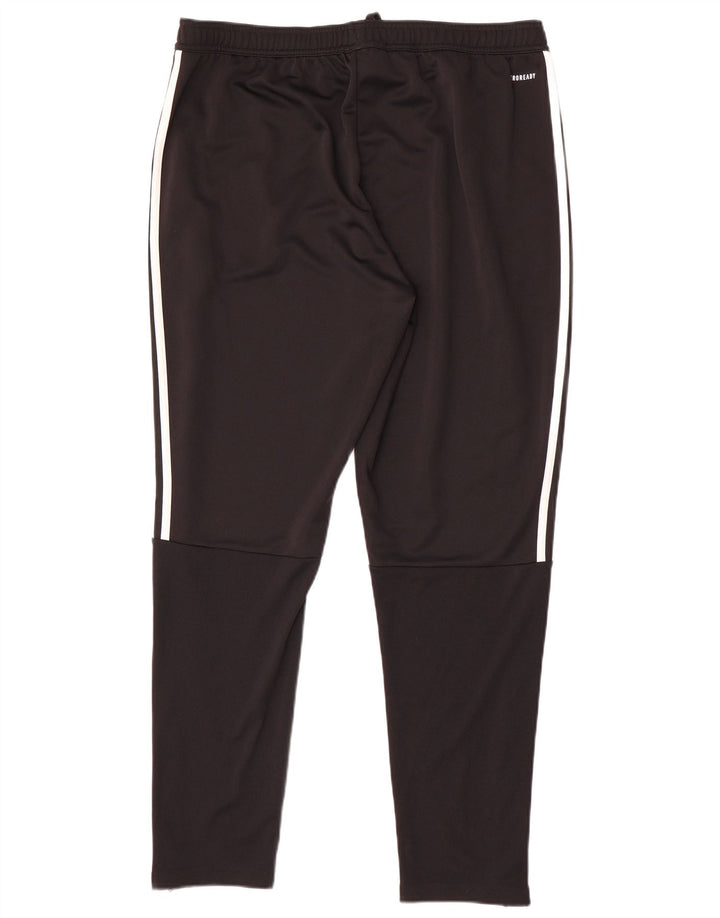 Adidas Mens Aeroready Tracksuit Trousers XL Black Polyester