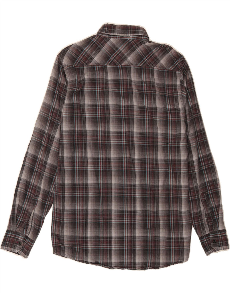 WRANGLER Mens Shirt Medium Grey Check Cotton Vintage Wrangler and Second-Hand Wrangler from Messina Hembry 