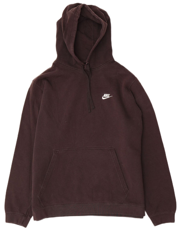 Nike Mens Hoodie Jumper 2XL Black Cotton