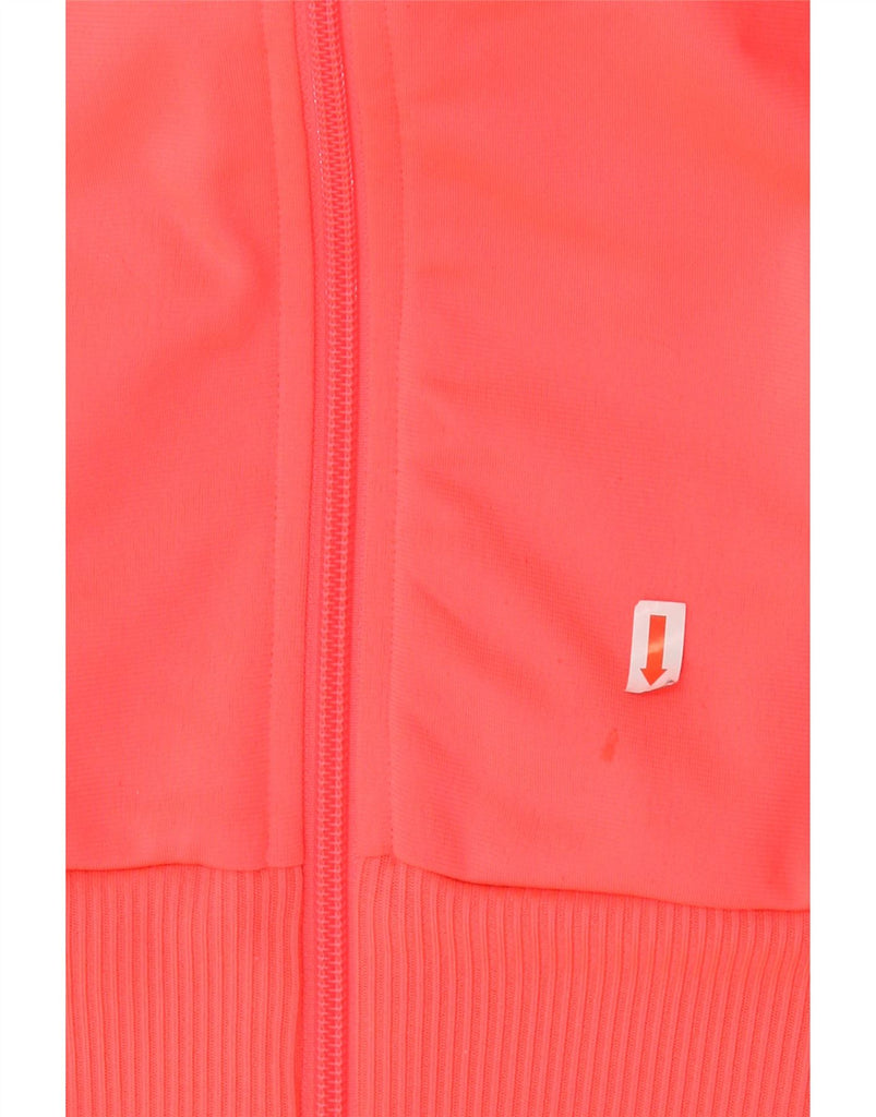 ADIDAS Womens Graphic Tracksuit Top Jacket IT 40 Small Red Polyester Vintage Adidas and Second-Hand Adidas from Messina Hembry 