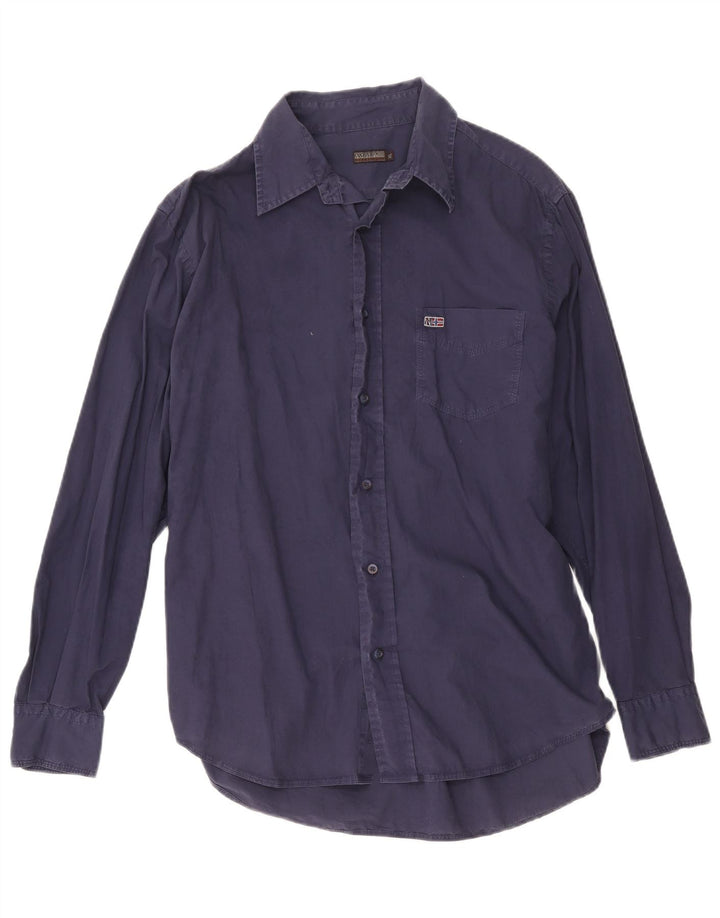 Napapijri Mens Geographic Shirt XL Navy Blue