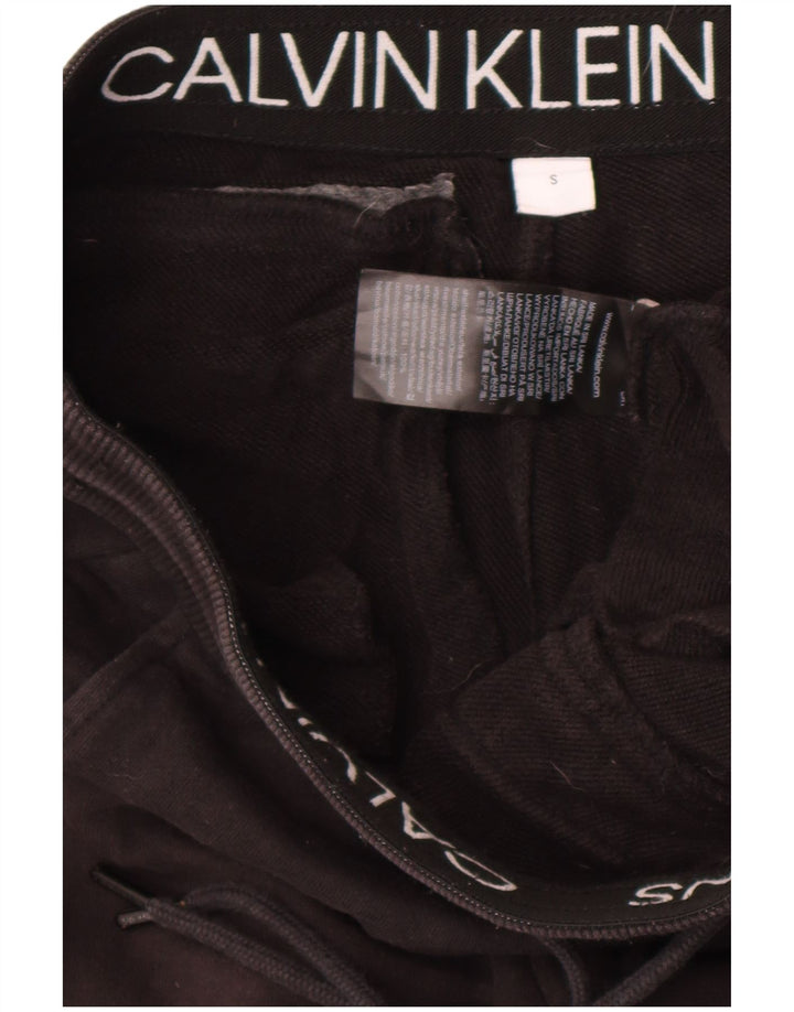 Calvin Klein Mens Tracksuit Trousers Joggers Small  Black