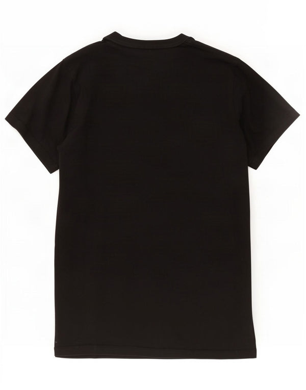 Jack & Jones Mens T-Shirt Top Large Black Cotton