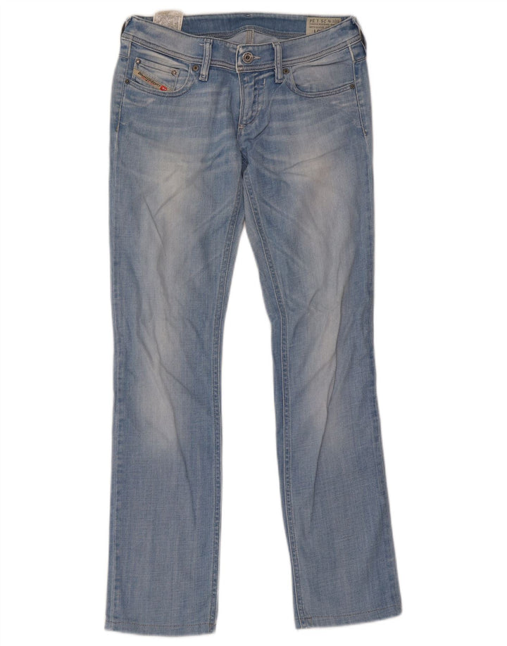 Diesel Womens Lowky Slim Jeans W25 L30 Blue Cotton