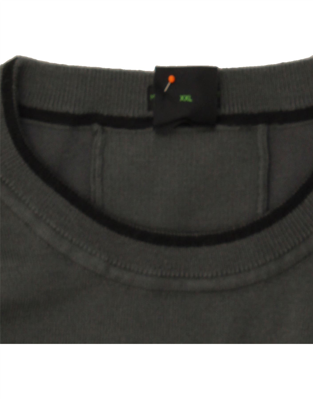 HUGO BOSS Womens Sweatshirt Jumper UK 20 2XL Grey Polyester Vintage Hugo Boss and Second-Hand Hugo Boss from Messina Hembry 