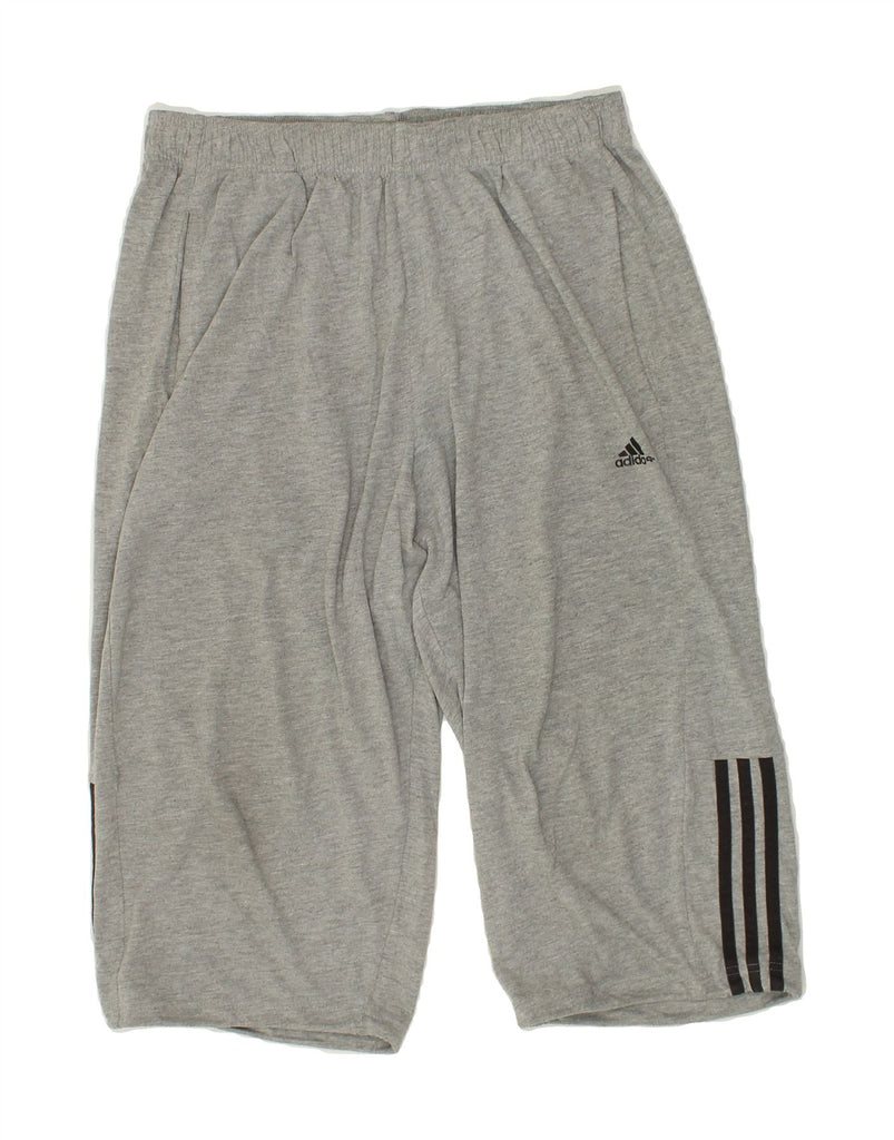 ADIDAS Mens Sport Shorts Medium Grey Cotton | Vintage Adidas | Thrift | Second-Hand Adidas | Used Clothing | Messina Hembry 