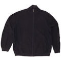 Marks & Spencer Mens Cardigan Sweater 2XL Navy Blue Cotton