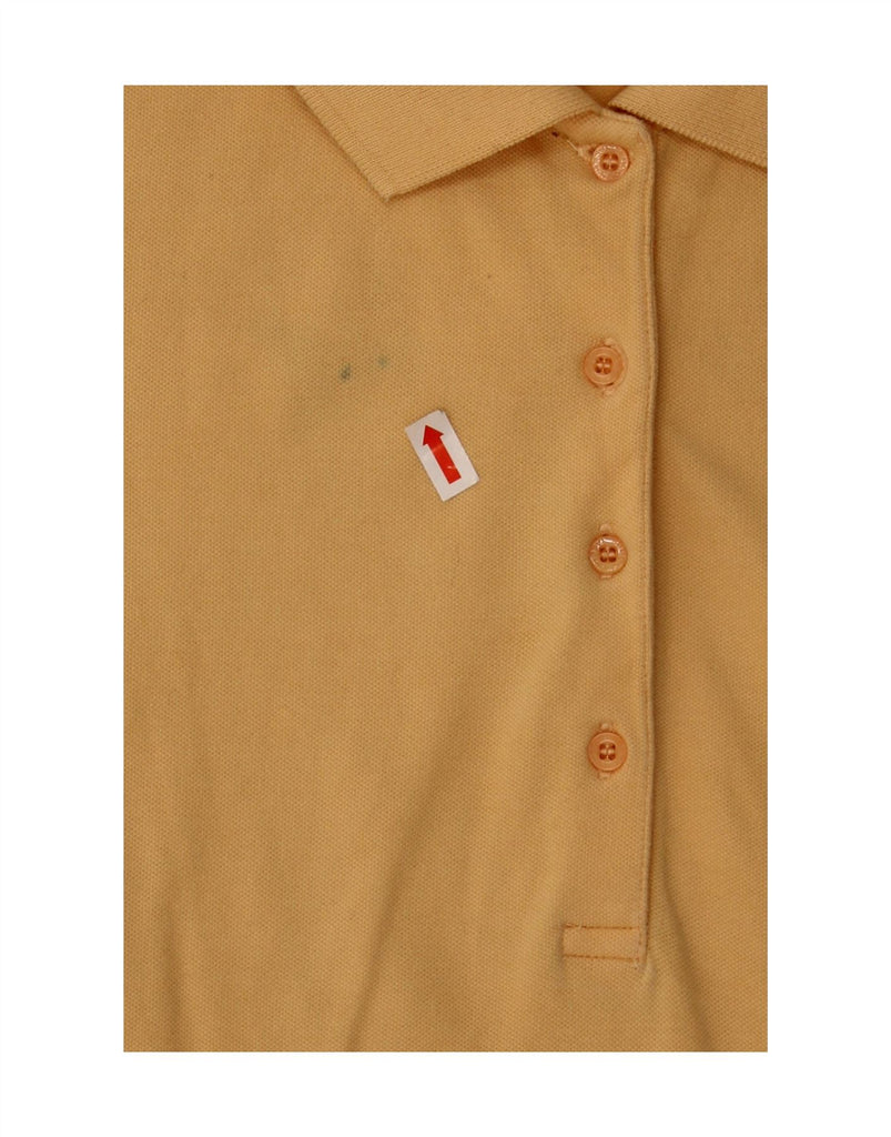 SERGIO TACCHINI Womens Polo Shirt IT 48 XL Beige Cotton Vintage Sergio Tacchini and Second-Hand Sergio Tacchini from Messina Hembry 