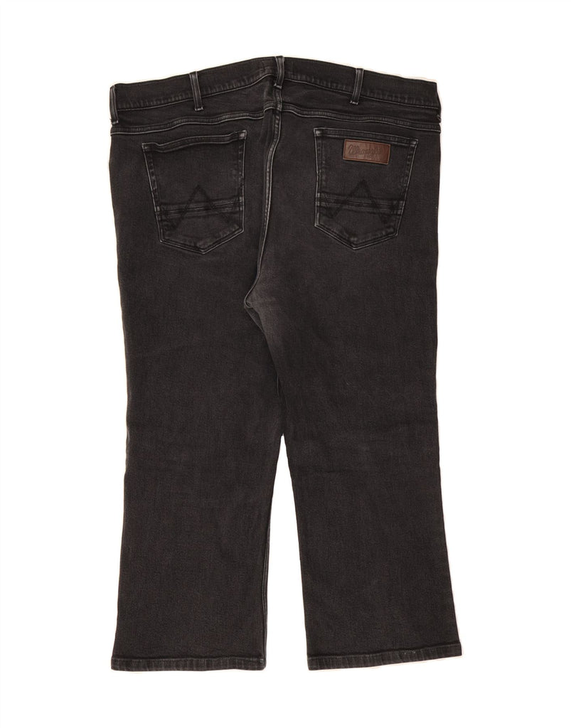 WRANGLER Mens Jacksville Cropped Jeans W42 L24 Black Cotton Vintage Wrangler and Second-Hand Wrangler from Messina Hembry 