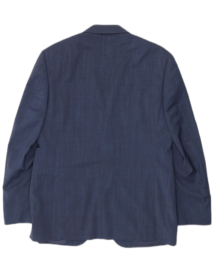 Canali Mens 2 Button 2 Piece Suit IT 50 Large W34 L30 Navy Blue Wool