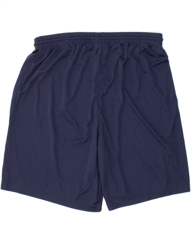 NIKE Mens Dri Fit Sport Shorts 2XL  Navy Blue Polyester Vintage Nike and Second-Hand Nike from Messina Hembry 