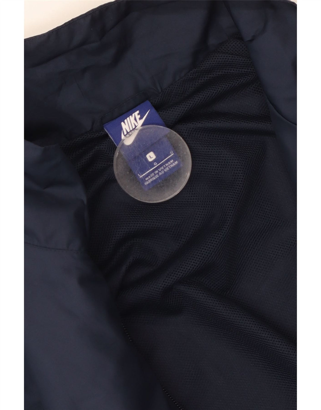 NIKE Mens Tracksuit Top Jacket Large Navy Blue