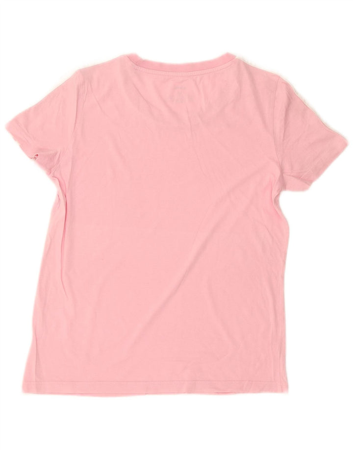 Adidas Womens T-Shirt Top UK 12/14 Medium Pink