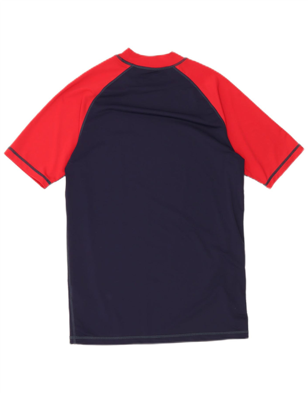 Mountain Warehouse Mens T-Shirt Top Small Navy Blue Colourblock Nylon