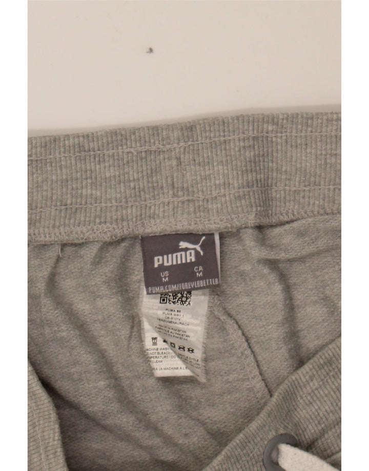 PUMA Womens Tracksuit Trousers Joggers UK 14 Medium  Grey Cotton Vintage Puma and Second-Hand Puma from Messina Hembry 