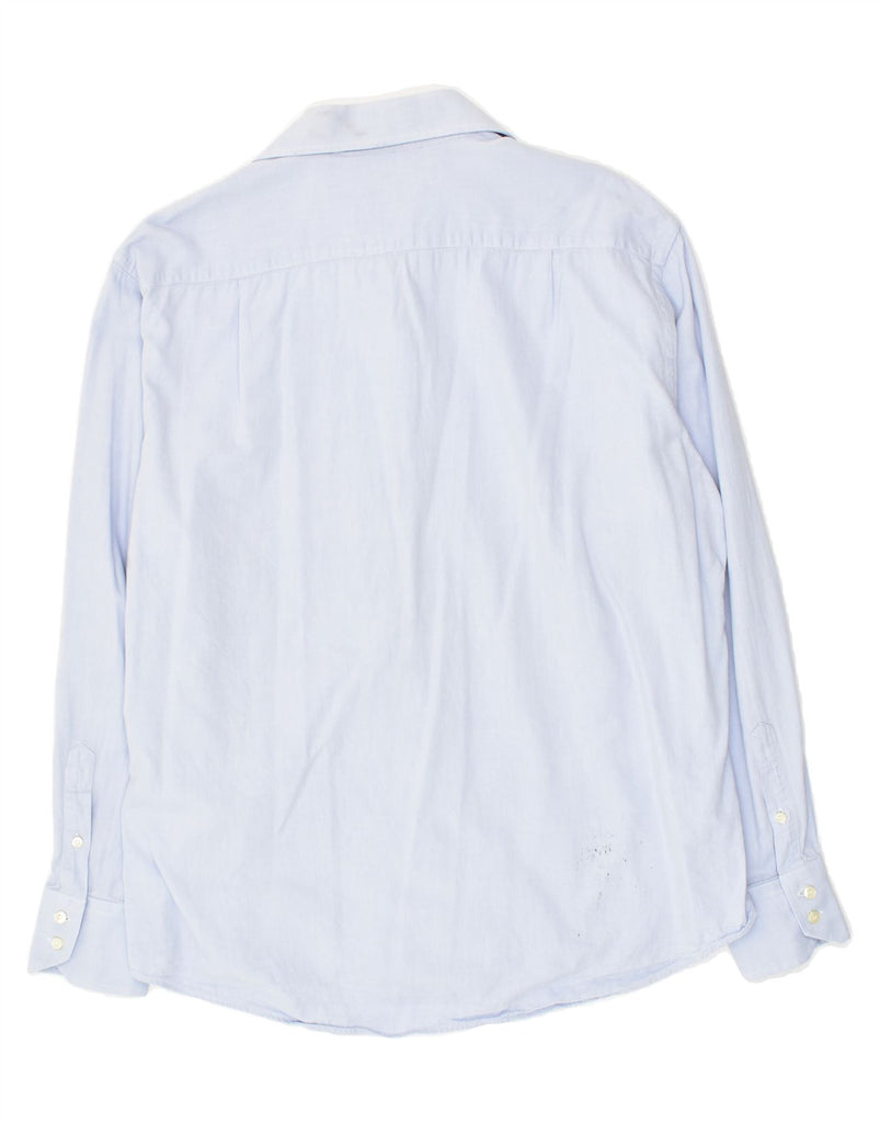 VALENTINO Mens Shirt Size 17/43 XL Blue | Vintage Valentino | Thrift | Second-Hand Valentino | Used Clothing | Messina Hembry 
