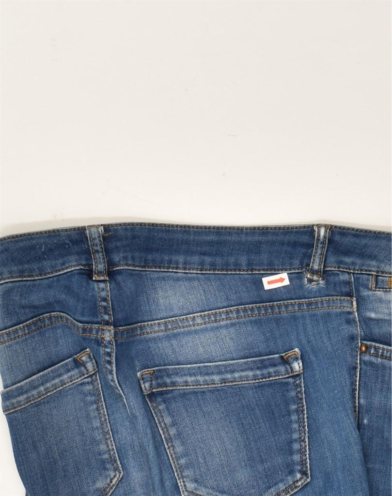 MASSIMO DUTTI Womens Slim Jeans EU 36 Small W27 L31  Blue Cotton | Vintage Massimo Dutti | Thrift | Second-Hand Massimo Dutti | Used Clothing | Messina Hembry 