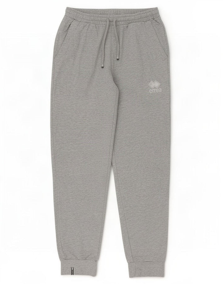 Errea Mens Tracksuit Trousers Joggers Medium Grey Polyester