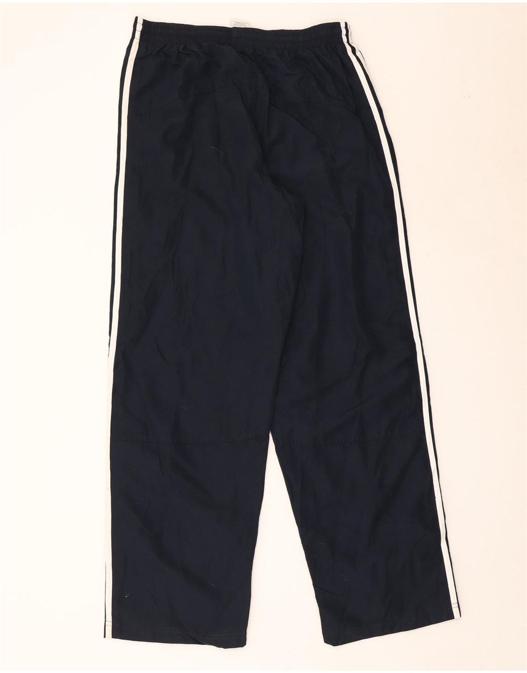 ADIDAS Mens Tracksuit Trousers Medium Black Polyester