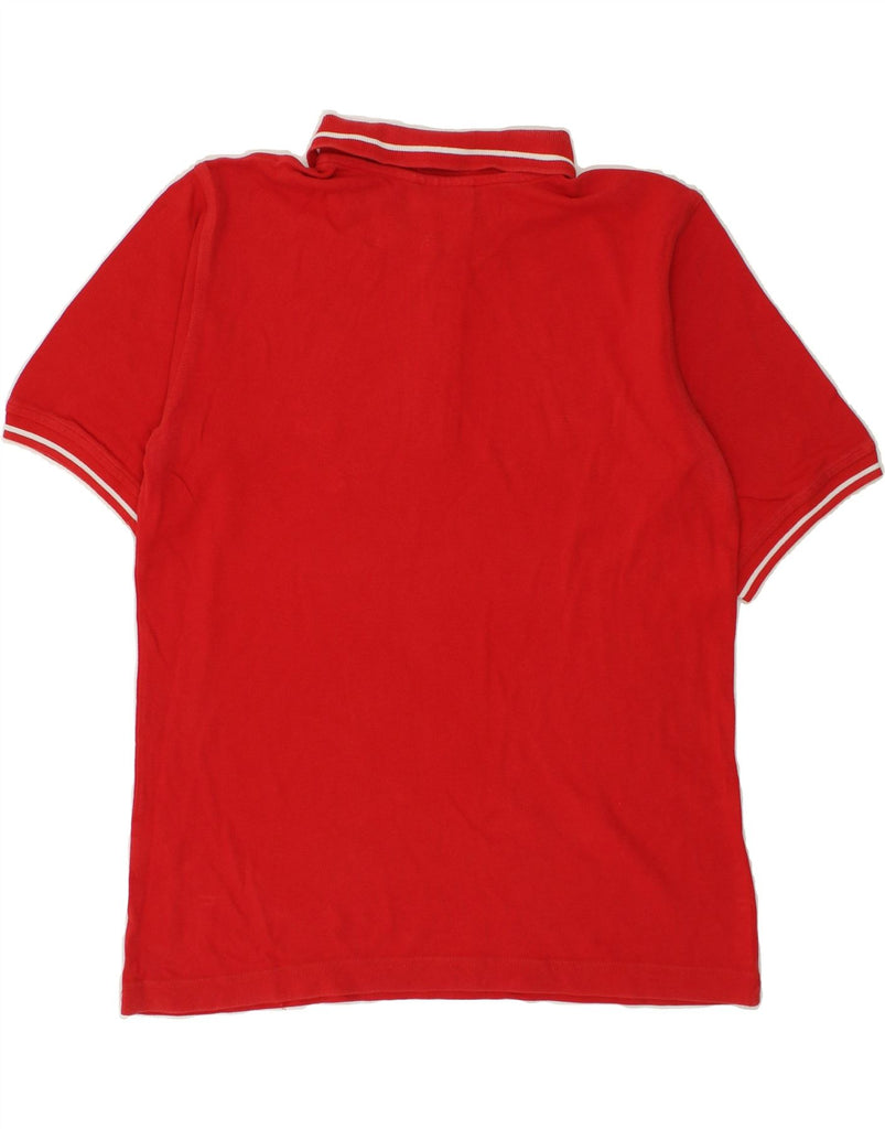 PUMA Mens Polo Shirt Large Red | Vintage Puma | Thrift | Second-Hand Puma | Used Clothing | Messina Hembry 