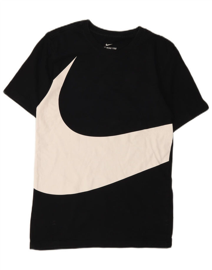 Nike Mens Graphic T-Shirt Top XS Black Cotton