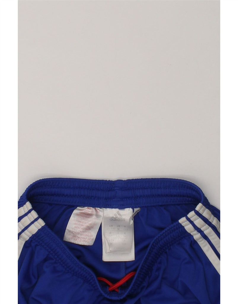 ADIDAS Boys Climalite Sport Shorts 11-12 Years Blue Polyester | Vintage Adidas | Thrift | Second-Hand Adidas | Used Clothing | Messina Hembry 