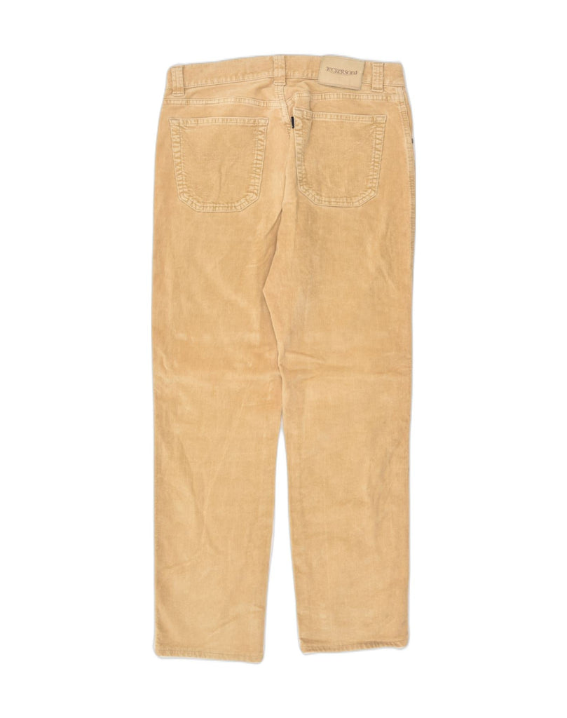 JECKERSON Mens Straight Corduroy Trousers W33 L29 Beige Cotton | Vintage Jeckerson | Thrift | Second-Hand Jeckerson | Used Clothing | Messina Hembry 