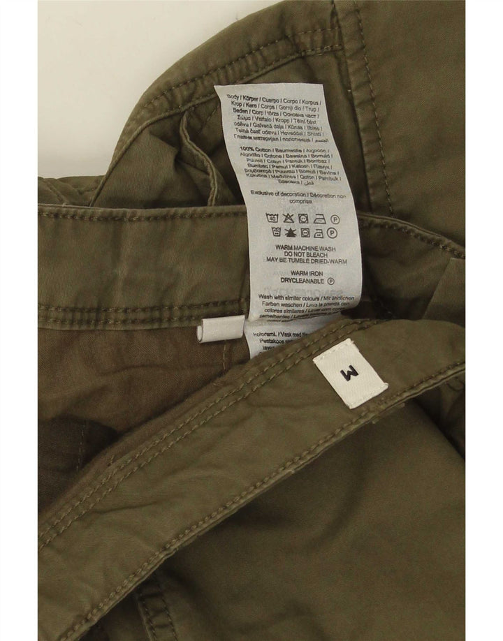 Jack & Jones Mens Cargo Shorts Medium W34 Khaki Cotton